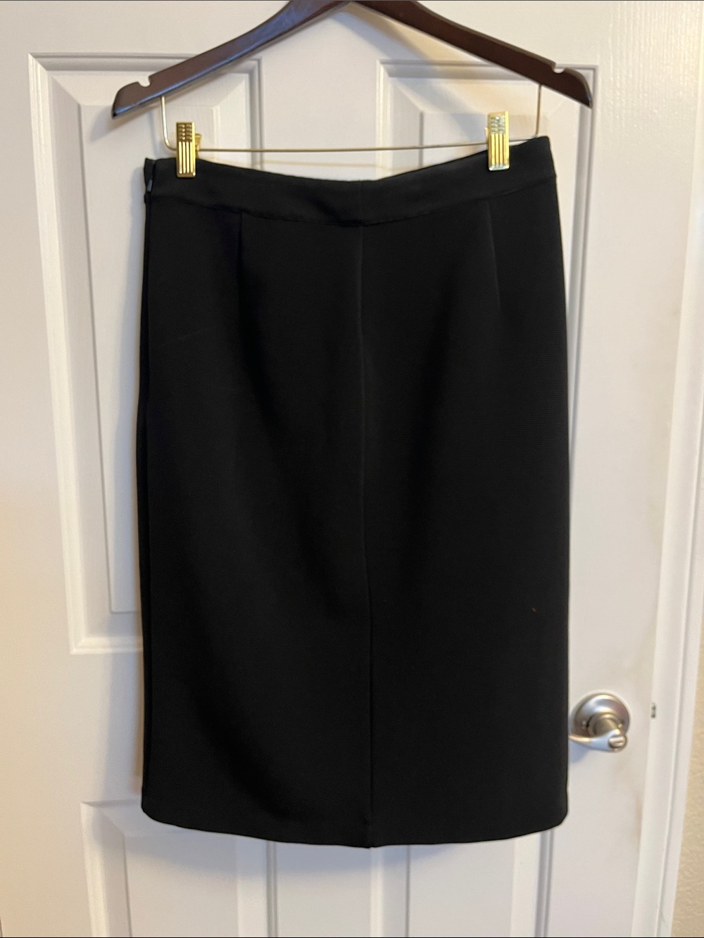 Halogen Nordstrom Black Tailored Pencil Skirt